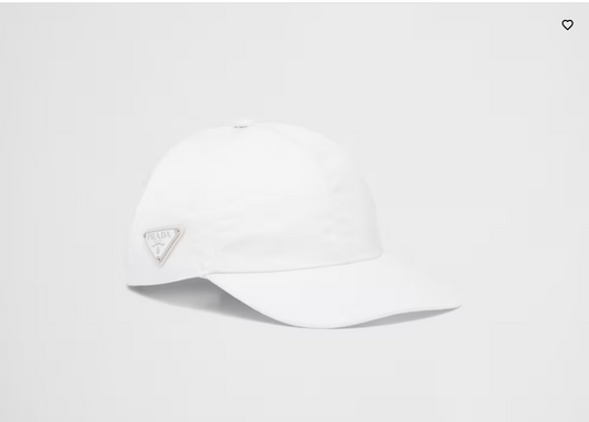 Casquette De Baseball En Re-Nylon Blanc