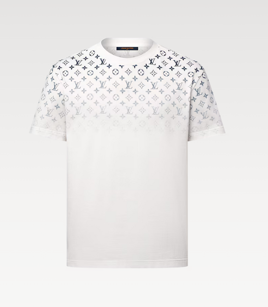 Tee-shirt LV Gradient en coton Blanc